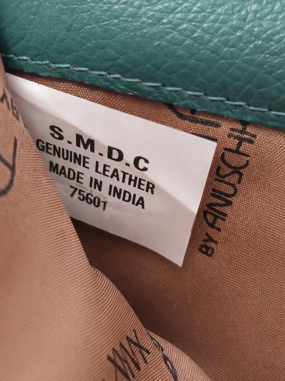 Anna by Anuschka Hand Painted Leather Butterfly Wallet Trifold EUC - Picture 8 of 8